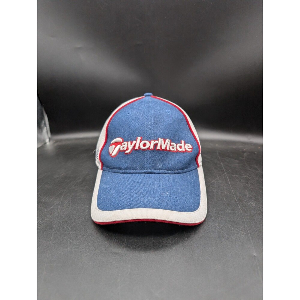 TaylorMade New England Patriots Embroidered NFL Golf Hat Strapback Red tmax Gear
